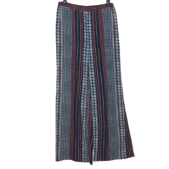 Philosophy Pants - Philosophy Blue and Red Patterned Pants